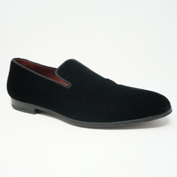 Magnanni Other - Magnanni Mens Loafers Size 7.5M Dorio Black Velvet